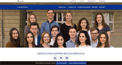 Desktop Screenshot of elsa-berlin.de